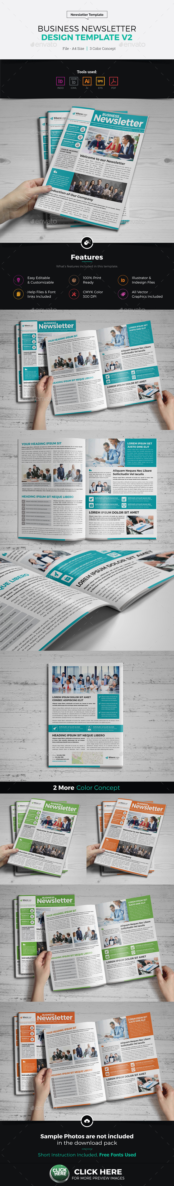 Multipage Newsletter Graphics, Designs & Templates
